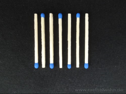 Knobelspiele mit Streichhölzer mit Streichhölzern knobeln